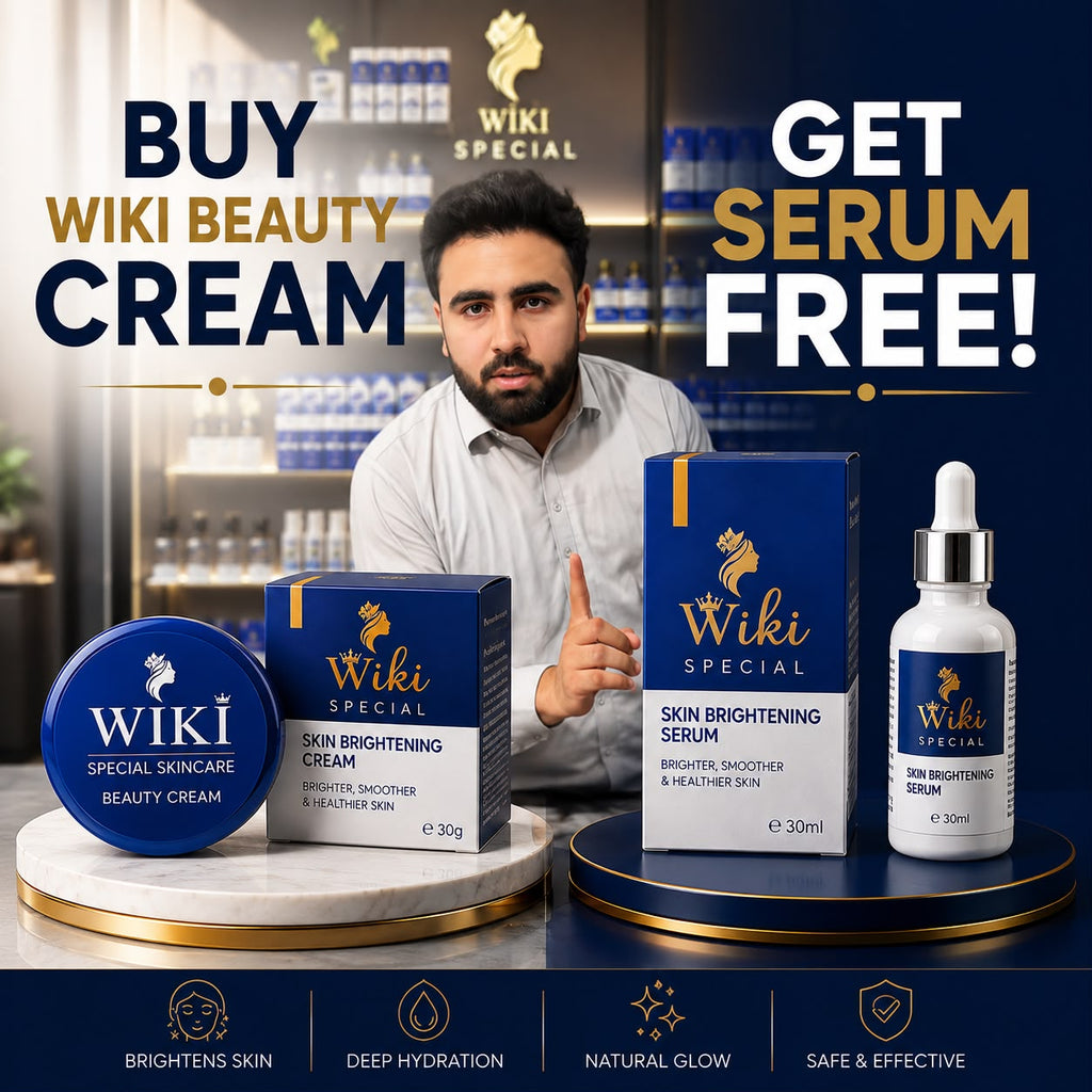Buy Wiki Beauty Cream Get Wiki Serum Free